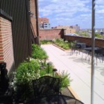 Roof top landscape project